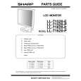 SHARP LL-T1620-E Parts Catalog SHARP LL-T1620-E Parts Catalog
