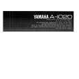 YAMAHA A-1020 Instrukcja Obsługi YAMAHA A-1020 Instrukcja Obsługi