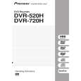 PIONEER DVR520H Owners Manual PIONEER DVR520H Owners Manual