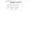 SHARP CV2132CK1A Service Manual SHARP CV2132CK1A Service Manual