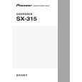 PIONEER SX-315/NAXCN Owners Manual PIONEER SX-315/NAXCN Owners Manual