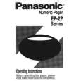 PANASONIC EP2P Owners Manual PANASONIC EP2P Owners Manual