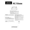 PIONEER PLX505 Owners Manual PIONEER PLX505 Owners Manual
