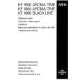 AEG KF1050AROMATIME Owners Manual AEG KF1050AROMATIME Owners Manual