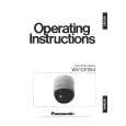 PANASONIC WVCF254 Owners Manual PANASONIC WVCF254 Owners Manual