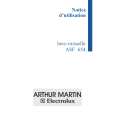 ARTHUR MARTIN ELECTROLUX ASF654 Owners Manual ARTHUR MARTIN ELECTROLUX ASF654 Owners Manual