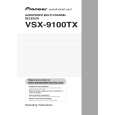 PIONEER VSX-9100TX/KUXJ/CA Owners Manual PIONEER VSX-9100TX/KUXJ/CA Owners Manual