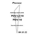 PIONEER PDV-LC10/ZL Owners Manual PIONEER PDV-LC10/ZL Owners Manual