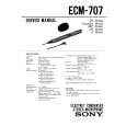 SONY ECM707 Service Manual SONY ECM707 Service Manual