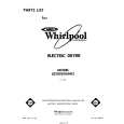 WHIRLPOOL LE3000XMW2 Parts Catalog WHIRLPOOL LE3000XMW2 Parts Catalog