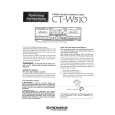 PIONEER CT-W510 Owners Manual PIONEER CT-W510 Owners Manual
