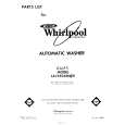 WHIRLPOOL LA7450XMW0 Parts Catalog WHIRLPOOL LA7450XMW0 Parts Catalog