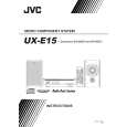 JVC SP-UXE15 Owners Manual JVC SP-UXE15 Owners Manual