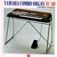 YAMAHA YC-30 Instrukcja Obsługi YAMAHA YC-30 Instrukcja Obsługi