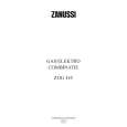 ZANUSSI ZOG345IX Owners Manual ZANUSSI ZOG345IX Owners Manual