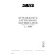 ZANUSSI ZU9141 Owners Manual ZANUSSI ZU9141 Owners Manual