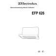 ELECTROLUX EFP626CH Owners Manual ELECTROLUX EFP626CH Owners Manual