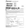 PIONEER PDP-S52-LR/XZC/WL5 Service Manual PIONEER PDP-S52-LR/XZC/WL5 Service Manual
