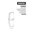 SHURE KSM32 User Guide SHURE KSM32 User Guide