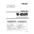 TEAC W-850R Service Manual TEAC W-850R Service Manual