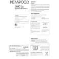 KENWOOD DMCJ3 Owners Manual KENWOOD DMCJ3 Owners Manual