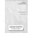 ARTHUR MARTIN ELECTROLUX RU1410W Owners Manual ARTHUR MARTIN ELECTROLUX RU1410W Owners Manual