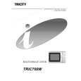 TRICITY BENDIX TRIC700W Owners Manual TRICITY BENDIX TRIC700W Owners Manual