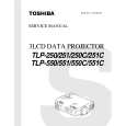TOSHIBA TLP250,C Service Manual TOSHIBA TLP250,C Service Manual