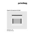 PRIVILEG 079.329 9/8512 Owners Manual PRIVILEG 079.329 9/8512 Owners Manual