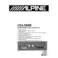 ALPINE CDA7939R Owners Manual ALPINE CDA7939R Owners Manual