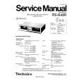 TECHNICS RSB48R Service Manual TECHNICS RSB48R Service Manual