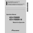 PIONEER KEH-P8900R/EW Owners Manual PIONEER KEH-P8900R/EW Owners Manual