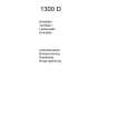 AEG 1300D-M/S Owners Manual AEG 1300D-M/S Owners Manual