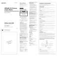 SONY ICFCD513 Owners Manual SONY ICFCD513 Owners Manual
