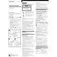 SONY BC-TRM Owners Manual SONY BC-TRM Owners Manual