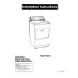 WHIRLPOOL LGR6644EQ0 Installation Manual WHIRLPOOL LGR6644EQ0 Installation Manual