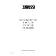 ZANUSSI ZK61/28R Owners Manual ZANUSSI ZK61/28R Owners Manual