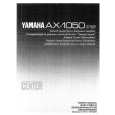 YAMAHA AX-1050 Instrukcja Obsługi YAMAHA AX-1050 Instrukcja Obsługi