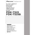 PIONEER PDK-TS25(B) Owners Manual PIONEER PDK-TS25(B) Owners Manual