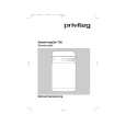 PRIVILEG 110.651 7/10453 Owners Manual PRIVILEG 110.651 7/10453 Owners Manual