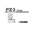 BOSS FZ-3 Owners Manual BOSS FZ-3 Owners Manual
