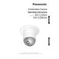PANASONIC WVCS554 Owners Manual PANASONIC WVCS554 Owners Manual