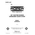 WHIRLPOOL SEP340XX0 Parts Catalog WHIRLPOOL SEP340XX0 Parts Catalog