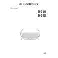 ELECTROLUX EFG535G/GB Owners Manual ELECTROLUX EFG535G/GB Owners Manual