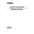 PRIMA H2020 Owners Manual PRIMA H2020 Owners Manual