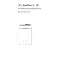 AEG LAV21200 Owners Manual AEG LAV21200 Owners Manual