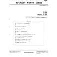 SHARP Z-25 Parts Catalog SHARP Z-25 Parts Catalog