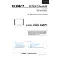 SHARP 70GS-62SN Service Manual SHARP 70GS-62SN Service Manual