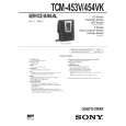 SONY TCM453V Service Manual SONY TCM453V Service Manual