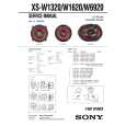 SONY XSW1320 Service Manual SONY XSW1320 Service Manual